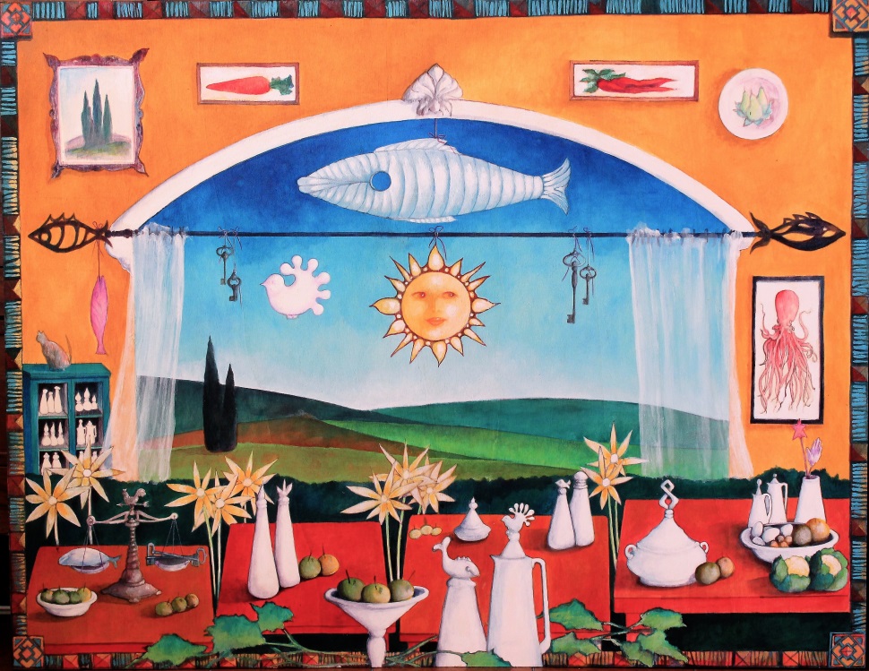 Pesce sotto l'arco